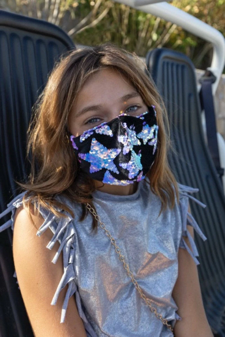 Lola + The Boys Starry Night Fashion Mask Girls 3 Lola + The Boys Starry Night Fashion Mask Girls