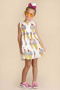 Lola & The Boys Ice Cream Dream Dress
