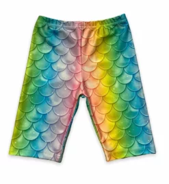 Lola + The Boys New Arrivals Mermaid Biker Shorts