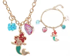 Lola + The Boys New Arrivals Mermaid Charm Bracelet Necklace Set