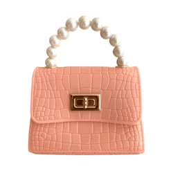 Lola + The Boys Mini Croc Coco Purse New Arrivals