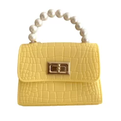 Lola + The Boys Mini Croc Coco Purse New Arrivals