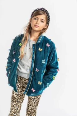 Lola & The Boys Cheetah Patch Leggings