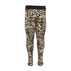 Lola & The Boys Cheetah Patch Leggings