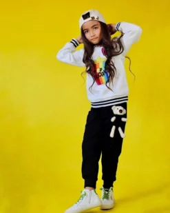 Lola + The Boys Teddy Bear Pants