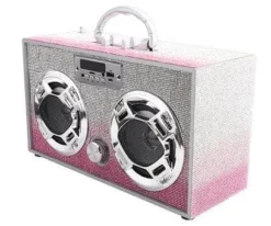Lola + The Boys Pink Bling Ombré Boom Box New Arrivals
