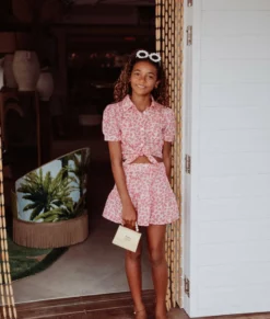 Lola + The Boys New Arrivals Pink Cheetah Girl Set 7 Lola + The Boys New Arrivals Pink Cheetah Girl Set