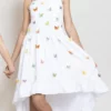 Lola + The Boys Rainbow Butterfly High Low Dress New Arrivals