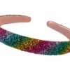 Lola + The Boys New Arrivals Rainbow Encrusted Headband