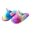 Lola + The Boys Girls Rainbow Pastel Unicorn Dreamer Slippers 1 Lola + The Boys Girls Rainbow Pastel Unicorn Dreamer Slippers