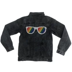 Lola + The Boys Rainbow Sunnies Denim