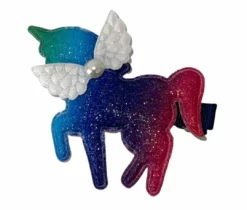 Lola + The Boys Girls Rainbow Unicorn Clips