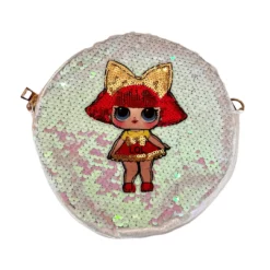 Lola + The Boys New Arrivals Red Head Sequin Doll Cross Body
