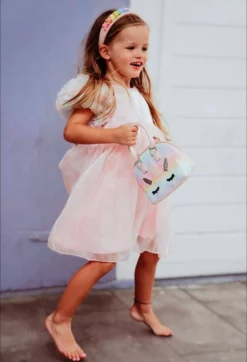 Lola + The Boys New Arrivals Rosie Shimmer Satin Dress