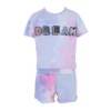 Lola + The Boys Girls Beaded DREAM Tie Dye Shirt
