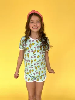 Lola + The Boys Girls Cherry Ice Cream Set 11 Lola + The Boys Girls Cherry Ice Cream Set