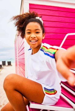 Lola + The Boys Crystal Sporty Set Girls