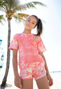 Lola + The Boys Daisy Tie Dye Set