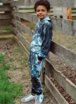 Lola + The Boys Deep Ocean Joggers Set