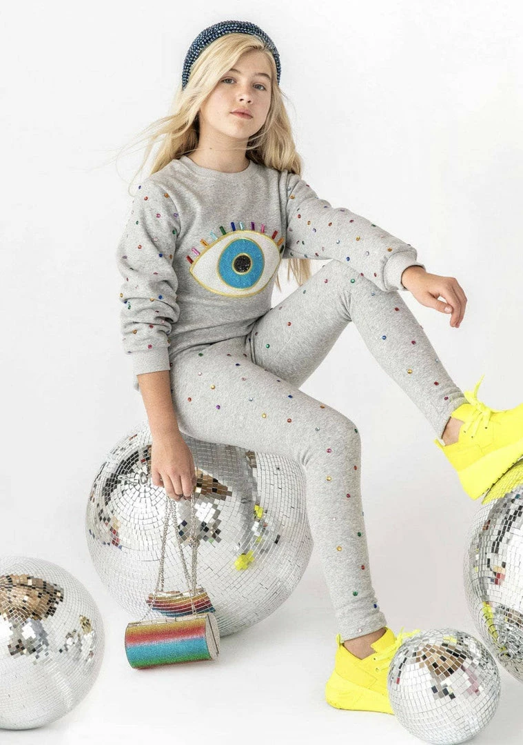 Lola + The Boys Evil Eye Crystal Gem Set 4 Lola + The Boys Evil Eye Crystal Gem Set