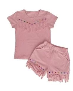 Lola + The Boys Fringe Gem Set Girls