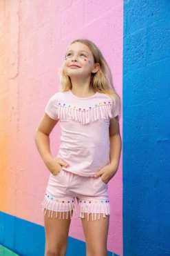 Lola + The Boys Fringe Gem Set Girls