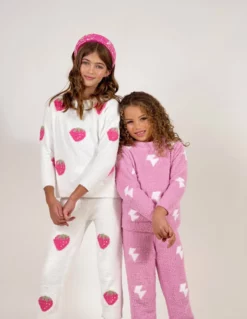 Lola + The Boys Fuzzy Strawberry Set