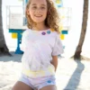 Lola + The Boys Happy Face Tie Dye Short Set New Arrivals 1 Lola + The Boys Happy Face Tie Dye Short Set New Arrivals