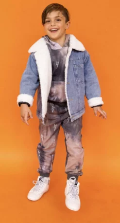 Lola + The Boys New Arrivals Lightning Ocean Jogger Set