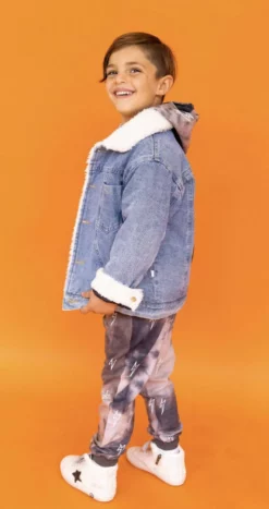 Lola + The Boys New Arrivals Lightning Ocean Jogger Set