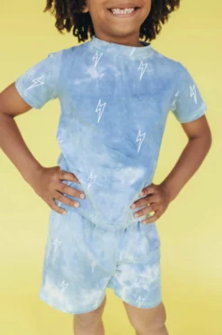 Lola + The Boys Lighting Flash Tie Dye Set