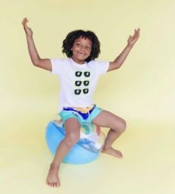 Lola + The Boys Lightning Shade Short Set