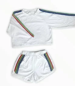 Lola + The Boys Crystal Sporty Set Girls