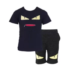 Lola + The Boys Monster Under The Bed Short Set