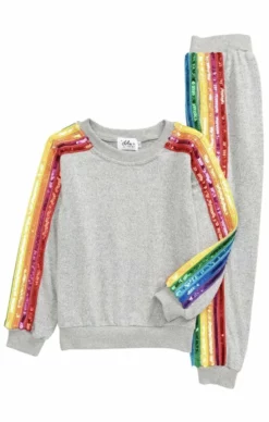 Lola + The Boys Sequin Rainbow Trackset