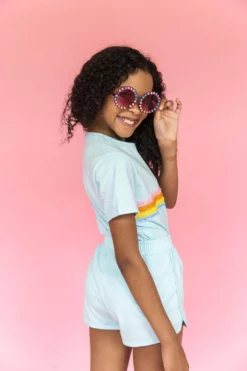 Lola + The Boys Sequin Stripe Set 15 Lola + The Boys Sequin Stripe Set