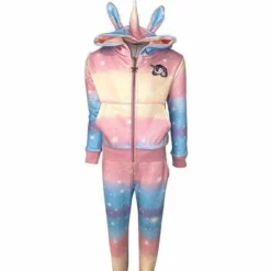 Lola + The Boys Unicorn Sky Jogger Set Girls