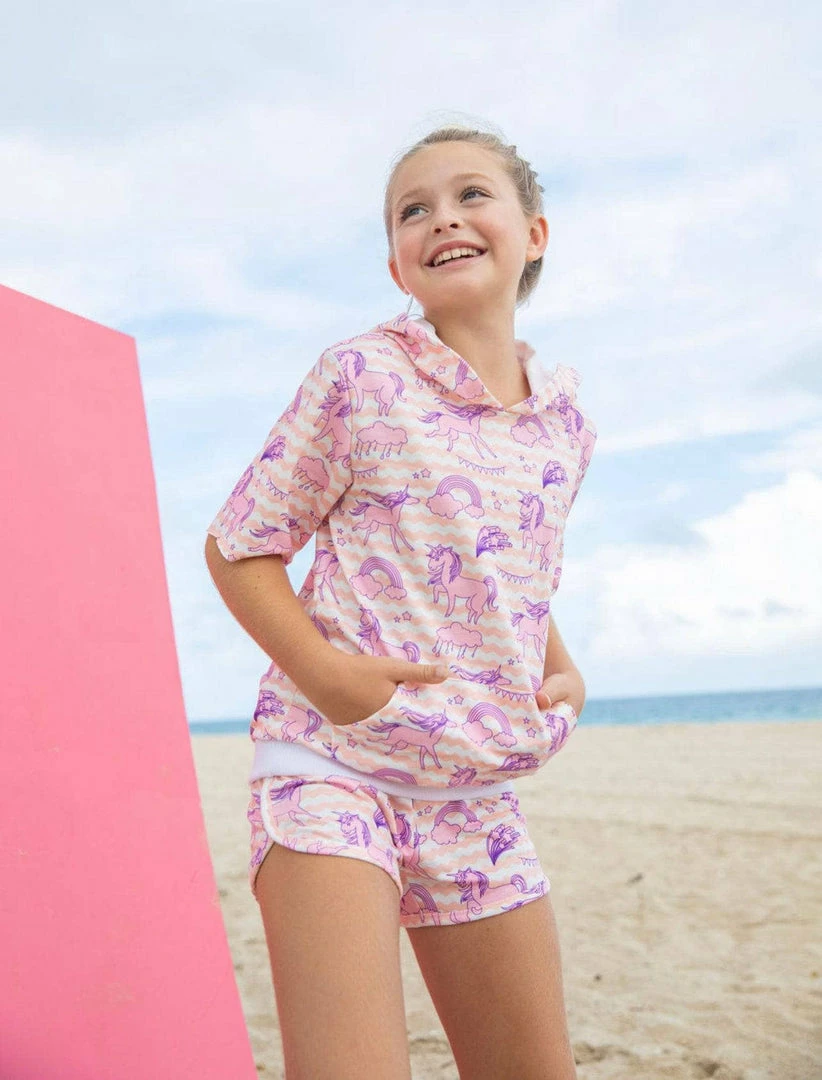 Lola + The Boys Unicorns And Rainbows Set Girls 3 Lola + The Boys Unicorns And Rainbows Set Girls