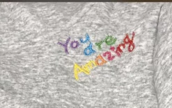 Lola + The Boys New Arrivals You Are Amazing Sequin Jogger Set