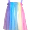 Lola + The Boys Sherbet Rainbow Tulle Dress New Arrivals 1 Lola + The Boys Sherbet Rainbow Tulle Dress New Arrivals