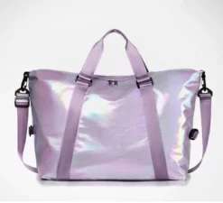 Lola + The Boys Shiny Lavender Duffle Bag New Arrivals