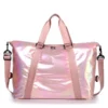 Lola + The Boys New Arrivals Shiny Pink Duffle Bag 1 Lola + The Boys New Arrivals Shiny Pink Duffle Bag
