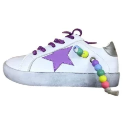 Lola + The Boys Star Girl Rainbow Beaded Sneaker New Arrivals