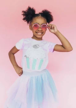 Lola + The Boys Cotton Candy Ombre Tutu Girls