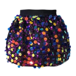 Lola + The Boys Midnight Pailette Skirt