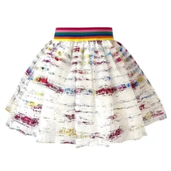 Lola + The Boys Rainbow Metallic Foil Tutu