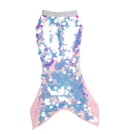 Lola + The Boys Paillette Mermaid Tail Skirt Girls