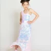 Lola + The Boys Paillette Mermaid Tail Skirt Girls 1 Lola + The Boys Paillette Mermaid Tail Skirt Girls