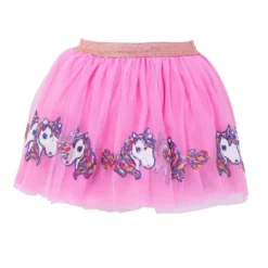 Lola + The Boys Girls Pink Sequin Unicorn And Hearts Tutu