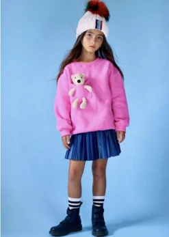 Lola + The Boys New Arrivals Pleated Vegan Leather Mini Skirt